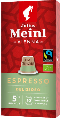 Capsules Julius Meinl BIO FAIRTRADE - compatibles Nespresso®*