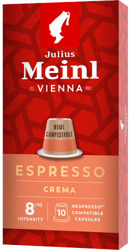 Capsules Julius Meinl ESPRESSO CREMA - compatibles Nespresso®*