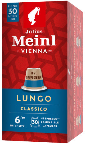 Capsules Julius Meinl LUNGO CLASSICO - compatibles Nespresso®*
