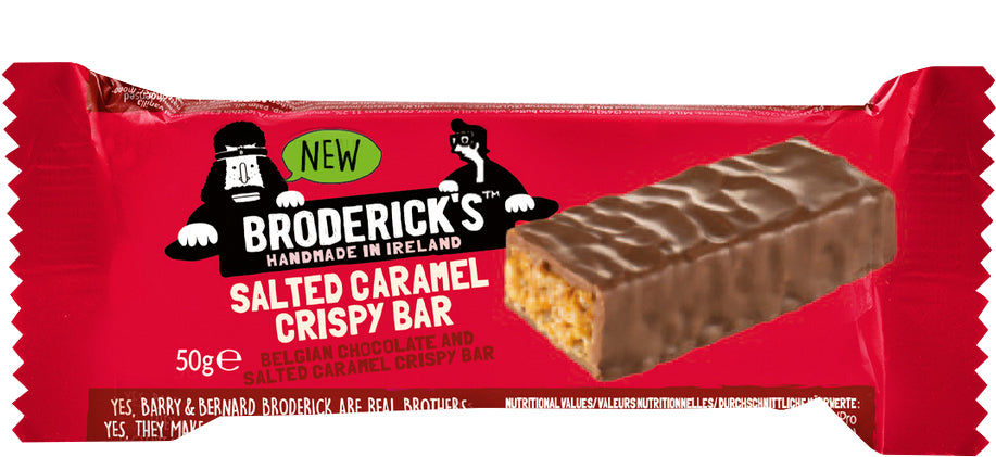 Barre croustillante au caramel salé - Broderick´s