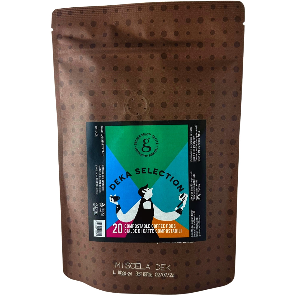 Dosettes ESE Golden Brasil (en vrac) DECAFFEINATO