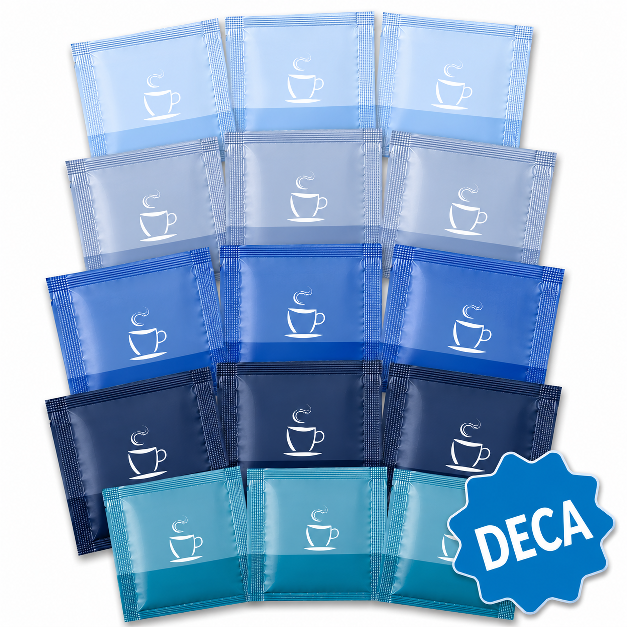 Lot de dosettes ESE décaféinées 