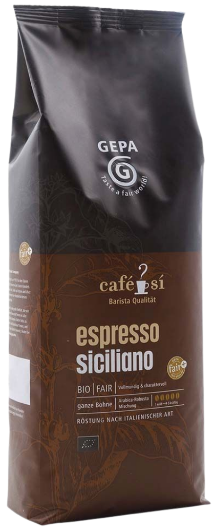 GEPA Cafe Sí Espresso SICILIANO