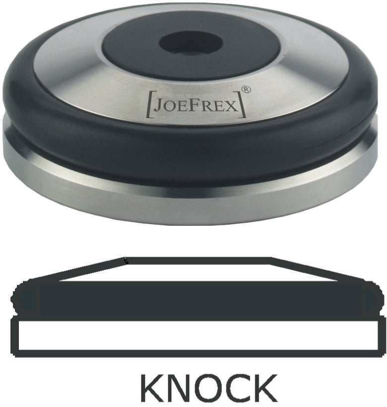 Partie inférieure plate KNOCK Tamper/Tasseur à café - 58 mm
