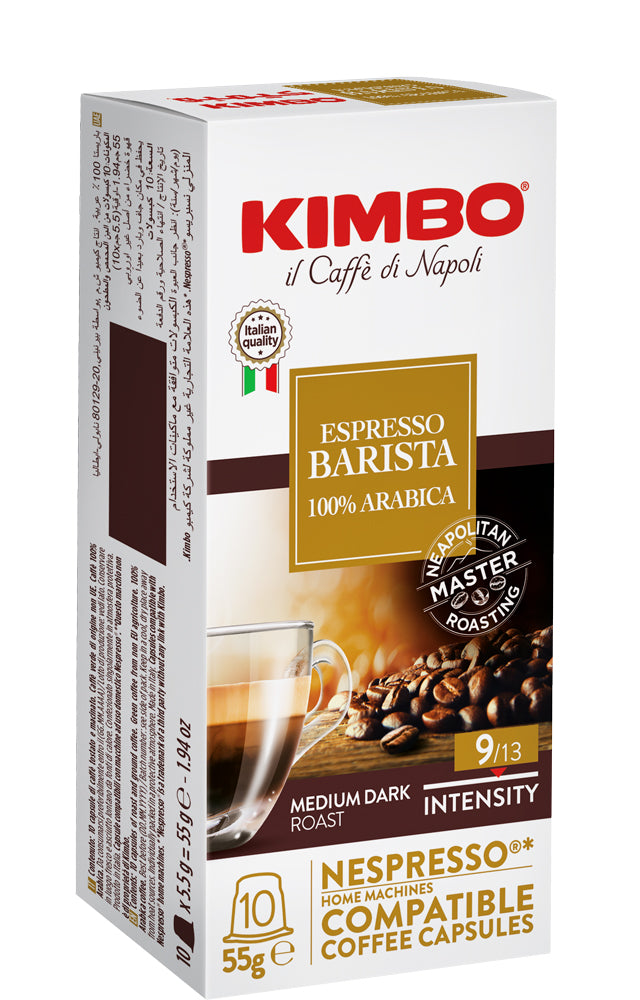 Capsules Kimbo BARISTA 100% ARABICA - compatibles Nespresso®*