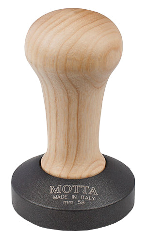 Tamper "antiadhésif" avec manche en bois - Motta 