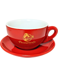 Tasse à café au lait Rouge - Passaparola Caffè