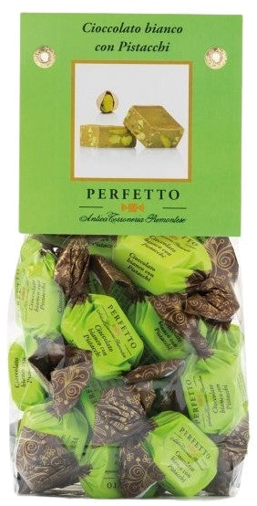 Truffes aux pistaches et chocolat blanc - Antica Torroneria Piemontese