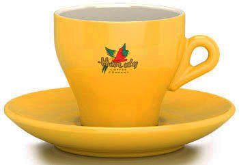 Tasse à Cappuccino jaune - HARDY