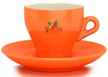 Tasse à Cappuccino orange - HARDY