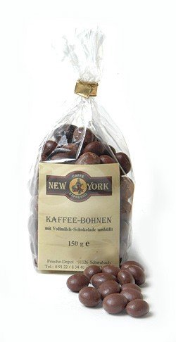 Grains de café enrobés de chocolat au lait - Caffè New York